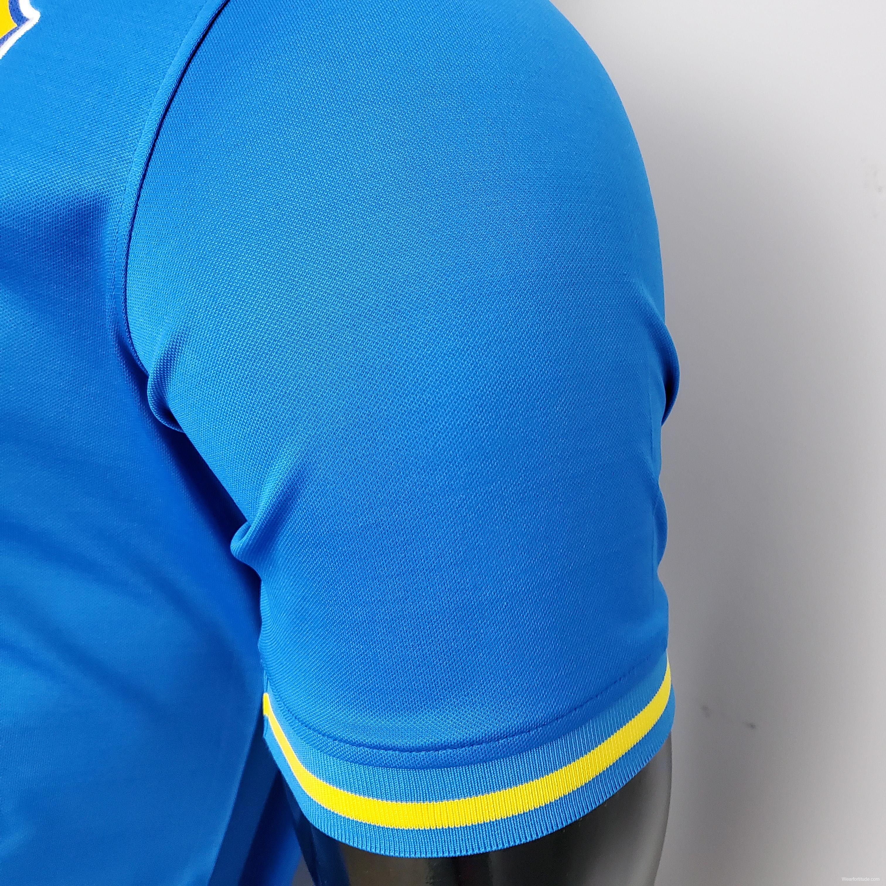 POLO Brazil Blue Soccer Jersey