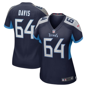 Women's Nate Davis Navy Player Limited Team Jersey