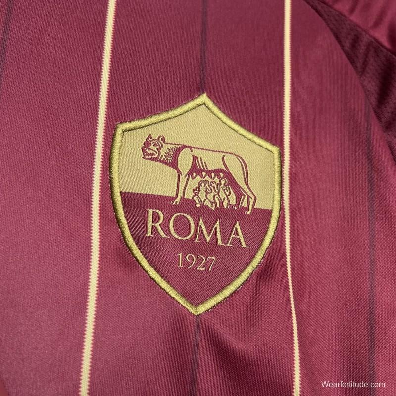 24/25 AS Roma Home Jersey