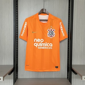 2010 Retro Corinthians Goalkeeper Orange Jersey S-XXXXL