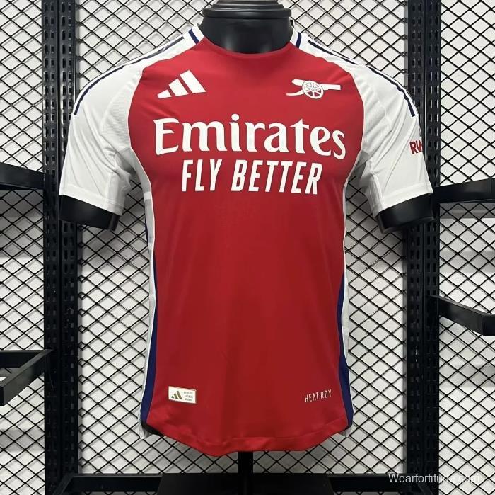 Player Version 24/25 Arsenal Home Jersey